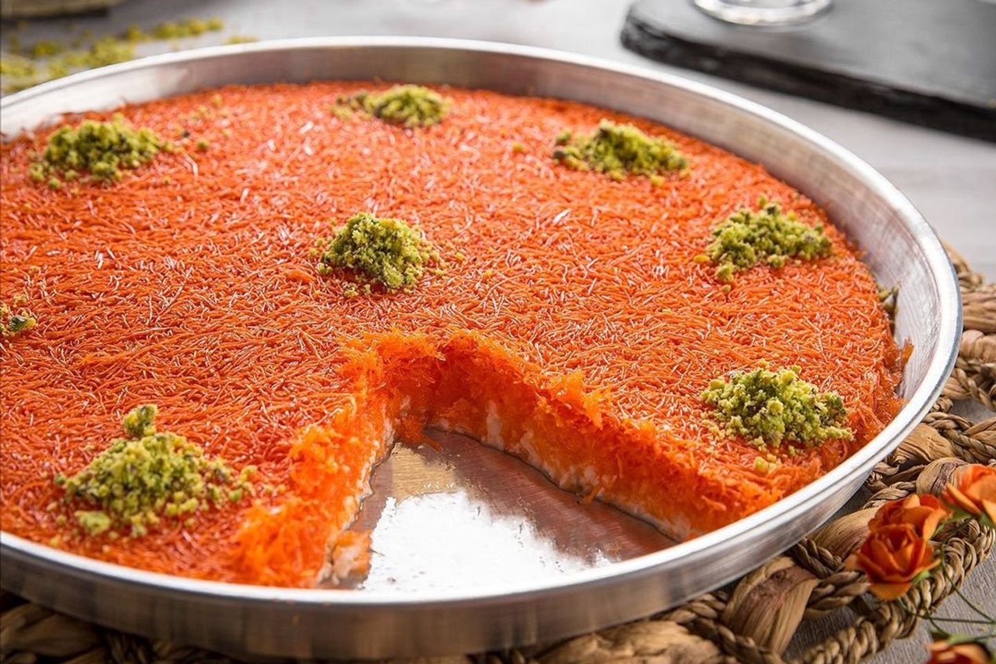كنافة نابلسية - للحفلات والمناسبات  - خشنه 3 كيلو