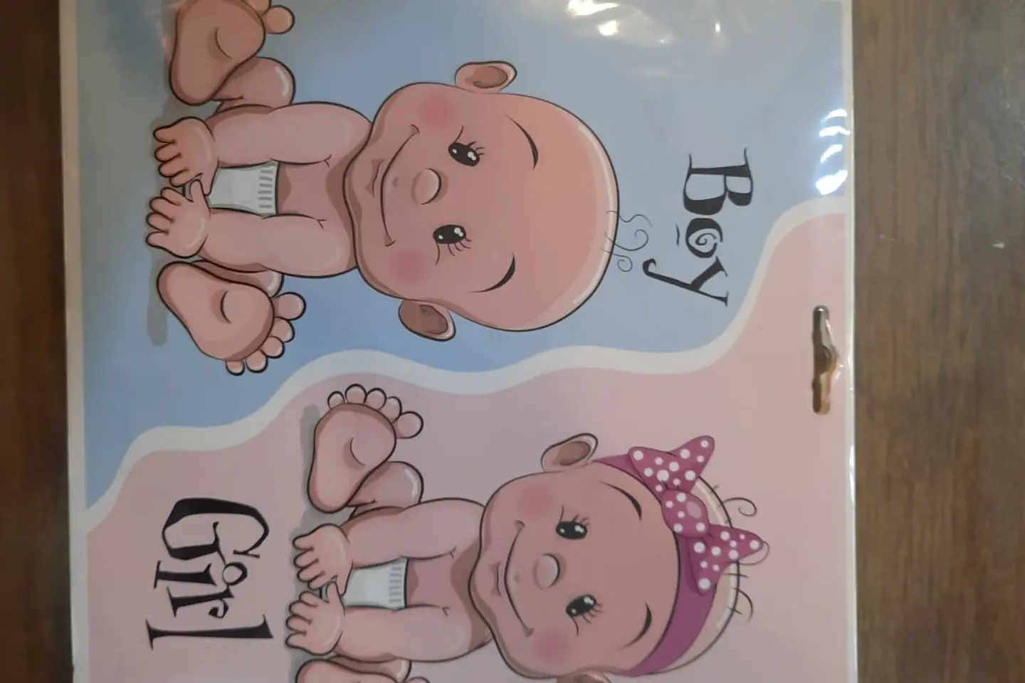 بالون تحديد الجنين ولد او بنت - بنت