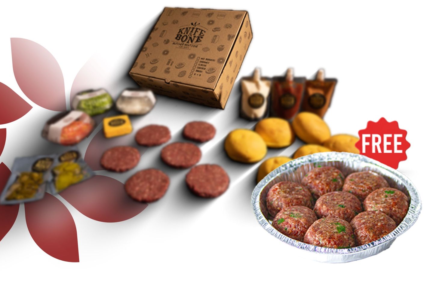 Eid   12pc Beef Burger - 12 Pcs Kn B Burger Box