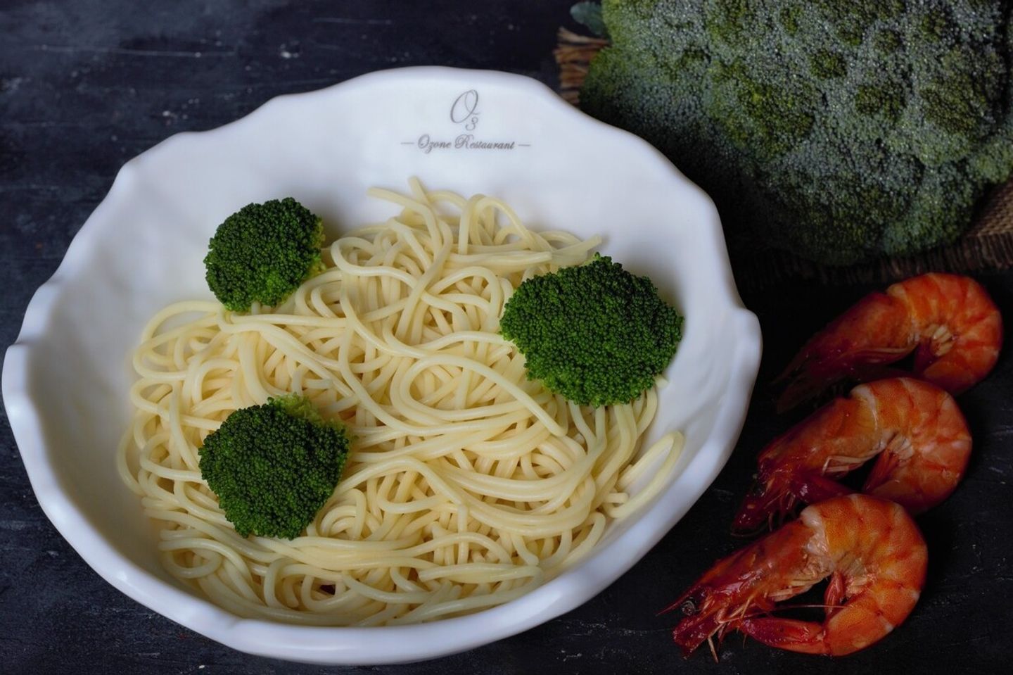 Shrimp Spaghetti With Broccoli - Small