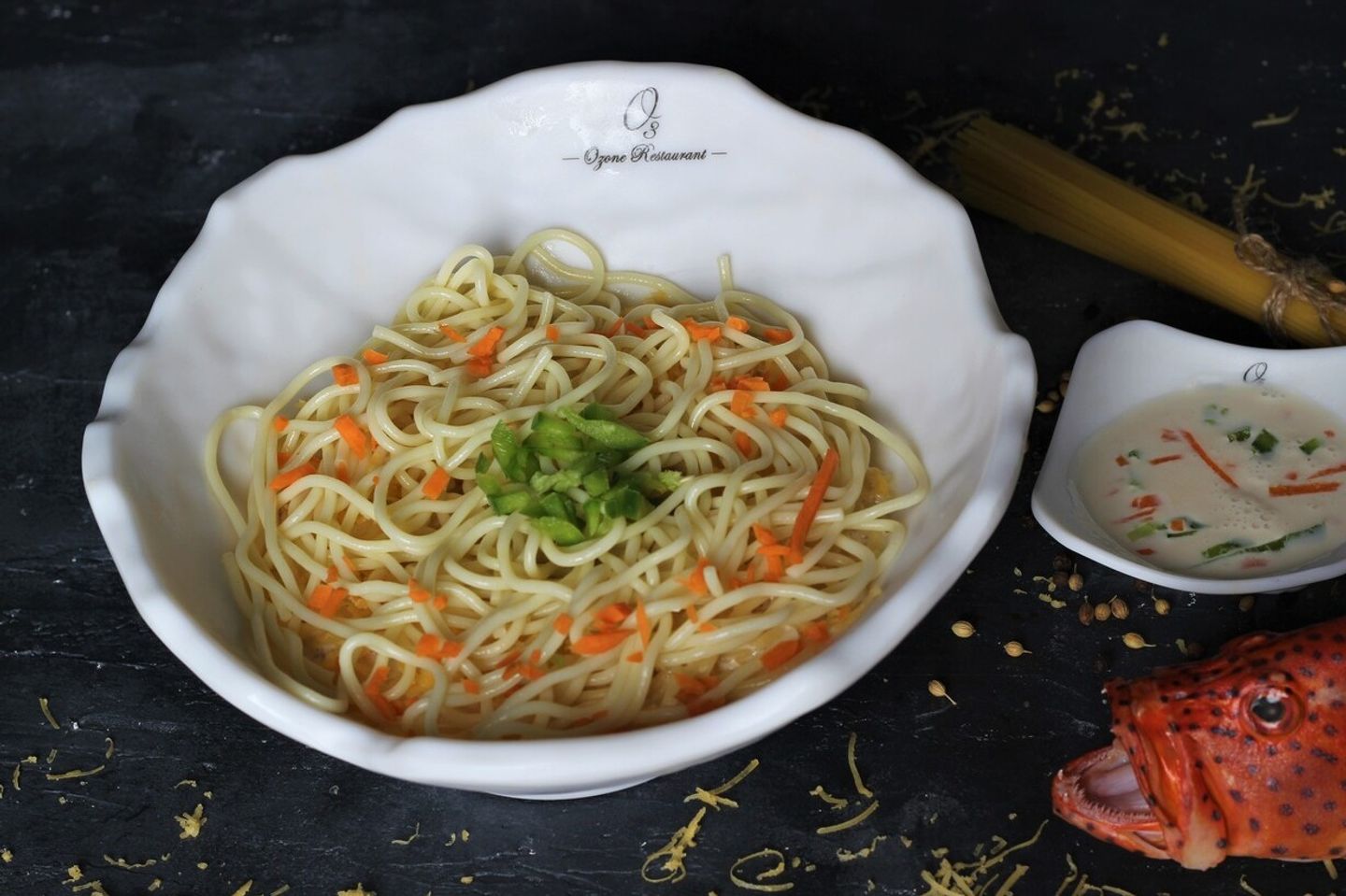 White Sauce Fish Spaghetti - Small