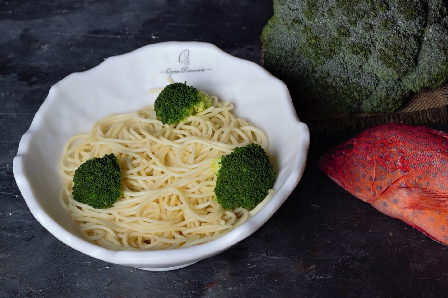 Broccoli Fish Spaghetti - Small