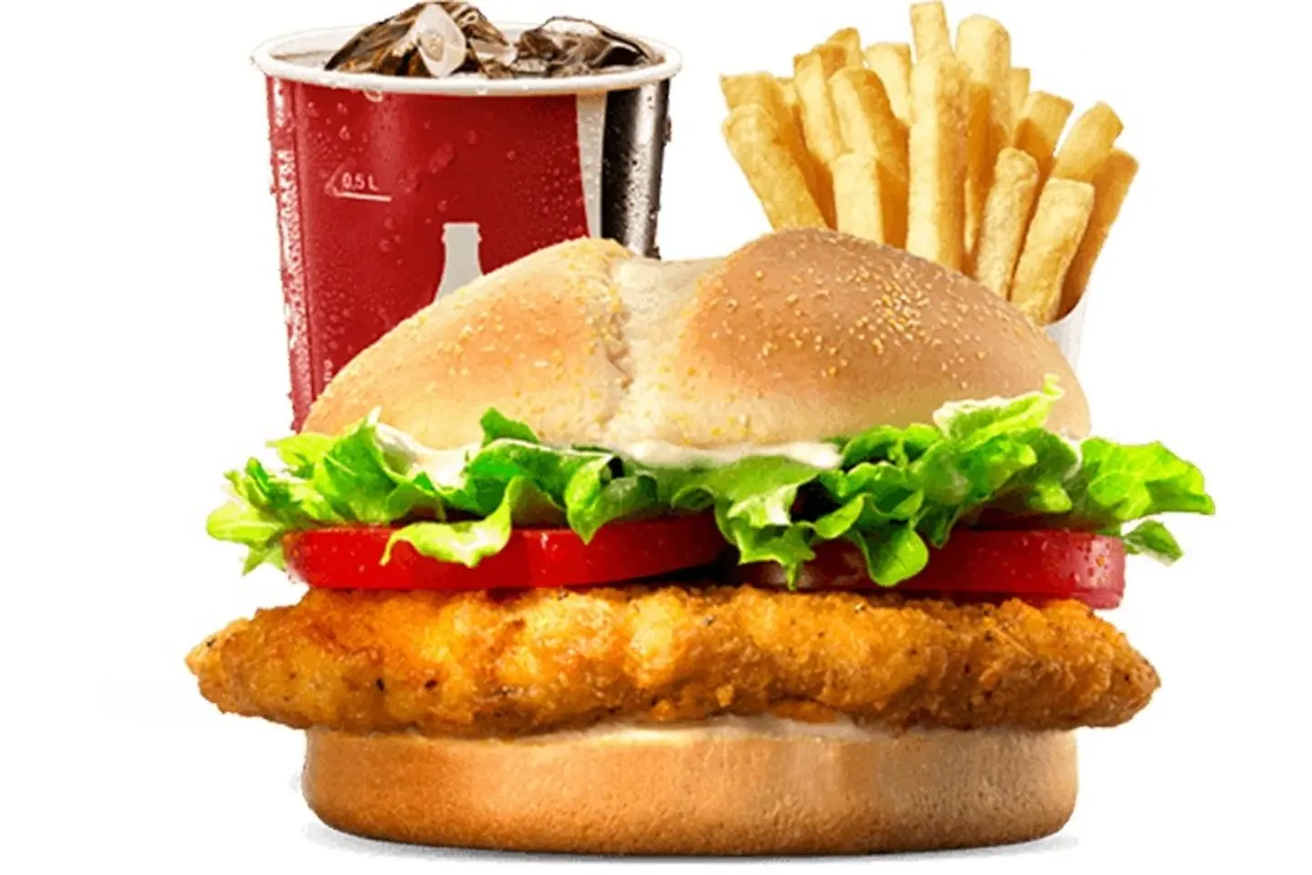 Beef Burger Meal - Single