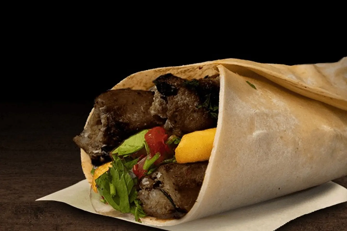 Awsal Lamb Meat - Shami Bread