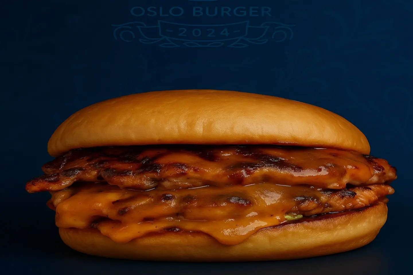 Oslo Smash Chicken Burger - Double