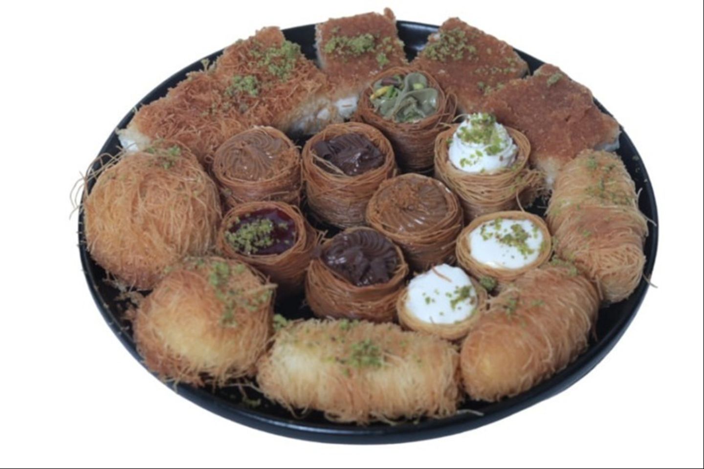 صحن كنافة مشكل - 250 جرام