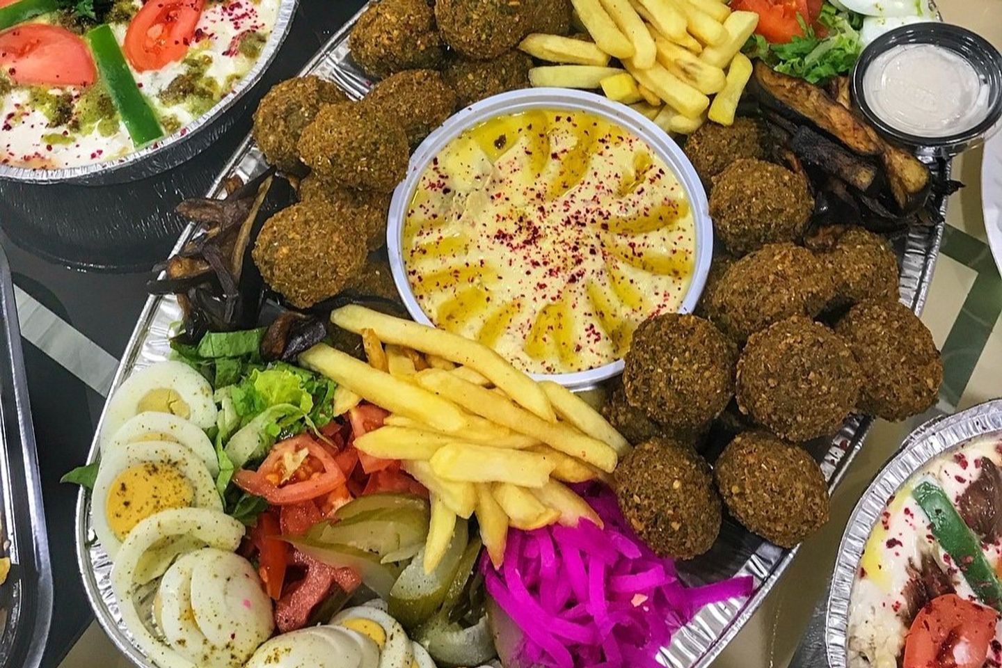 Mixed Falafel Plate - First Plate