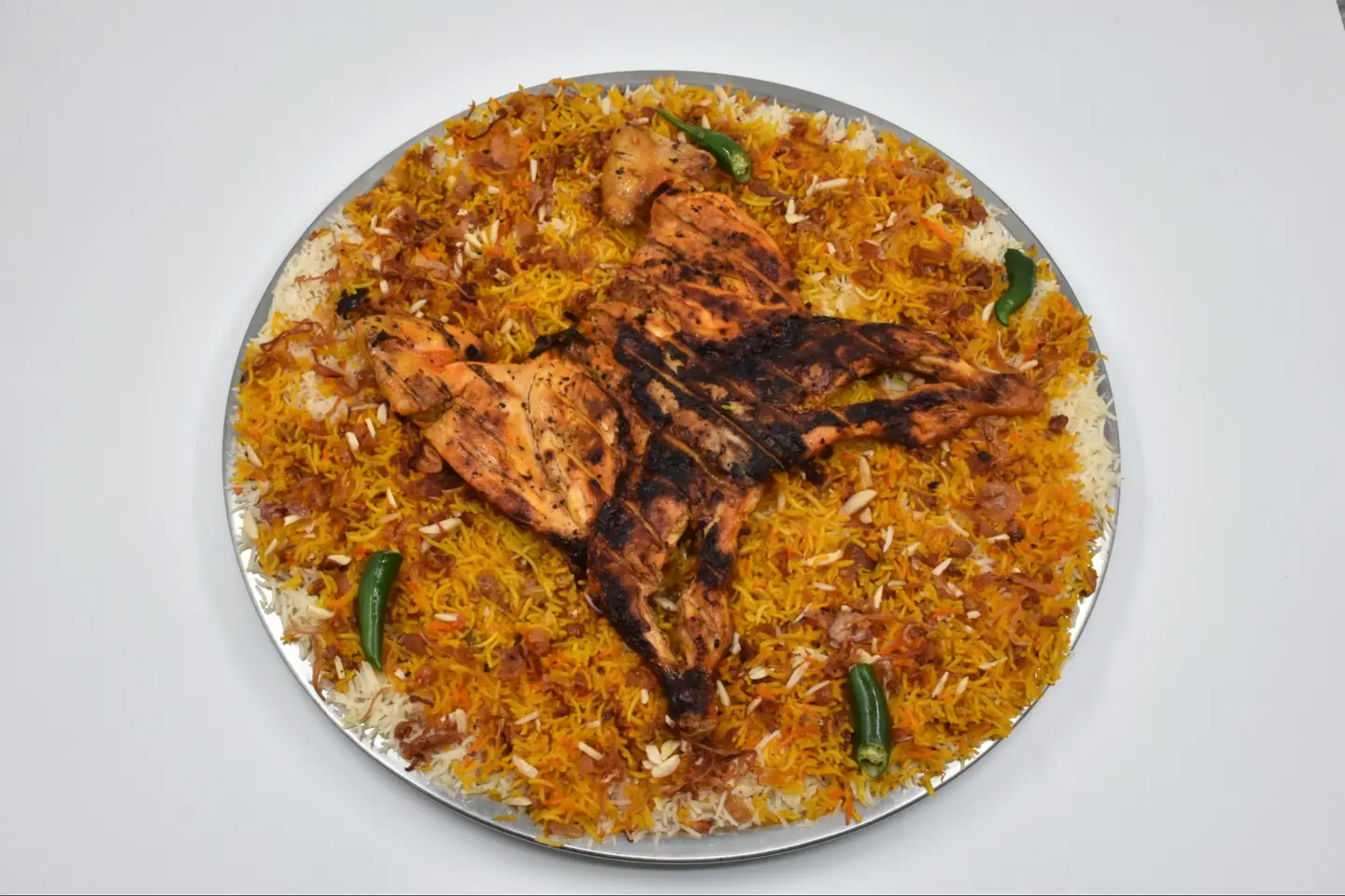 Charcoal Grilled Chicken. - Half A Chicken