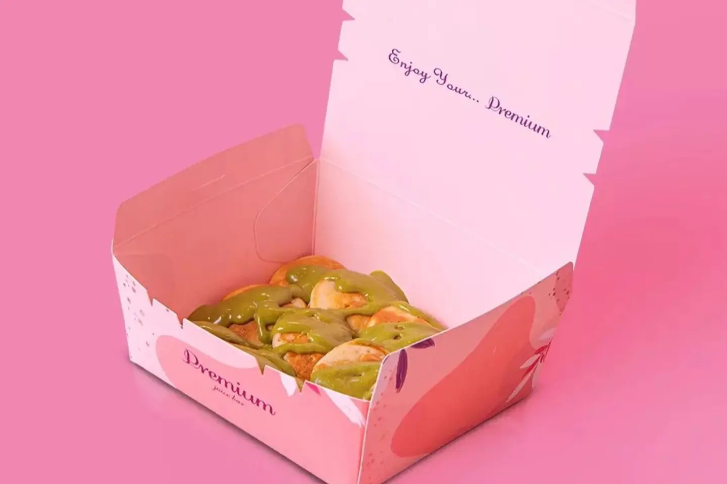 Mini Pancake Pistachio - 12 Pieces