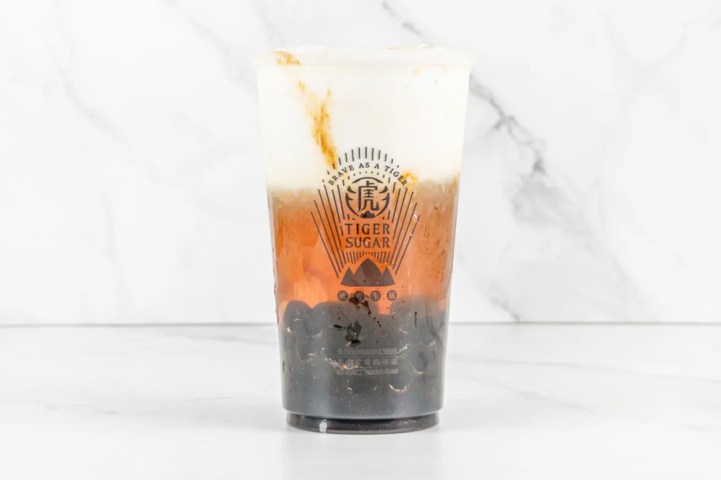 Oolong Tea Latte With Boba - Cold