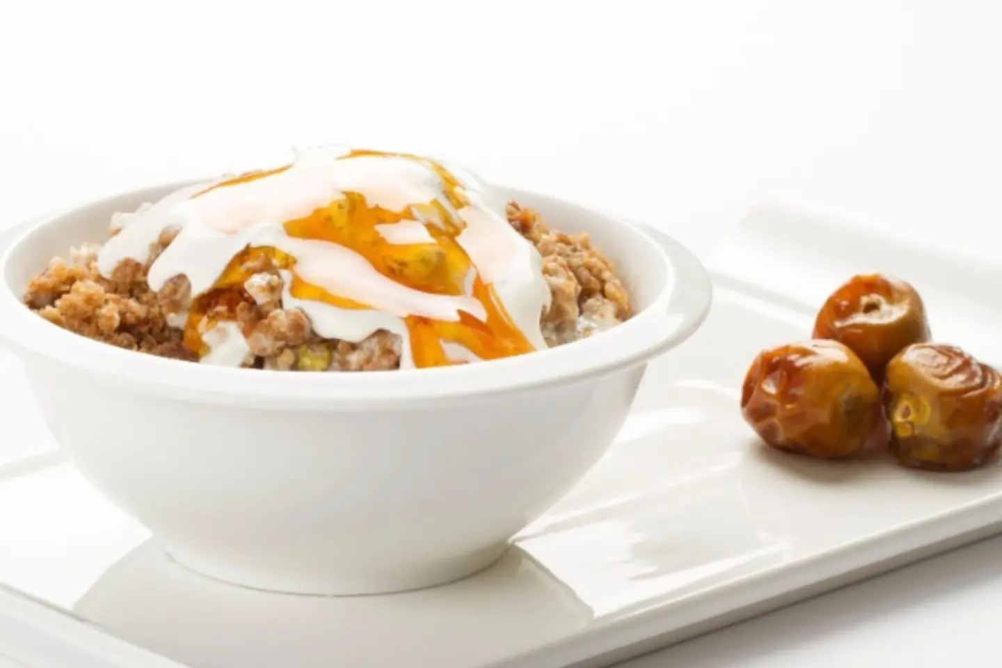 فتة تمر وقشطه وعسل - صغير