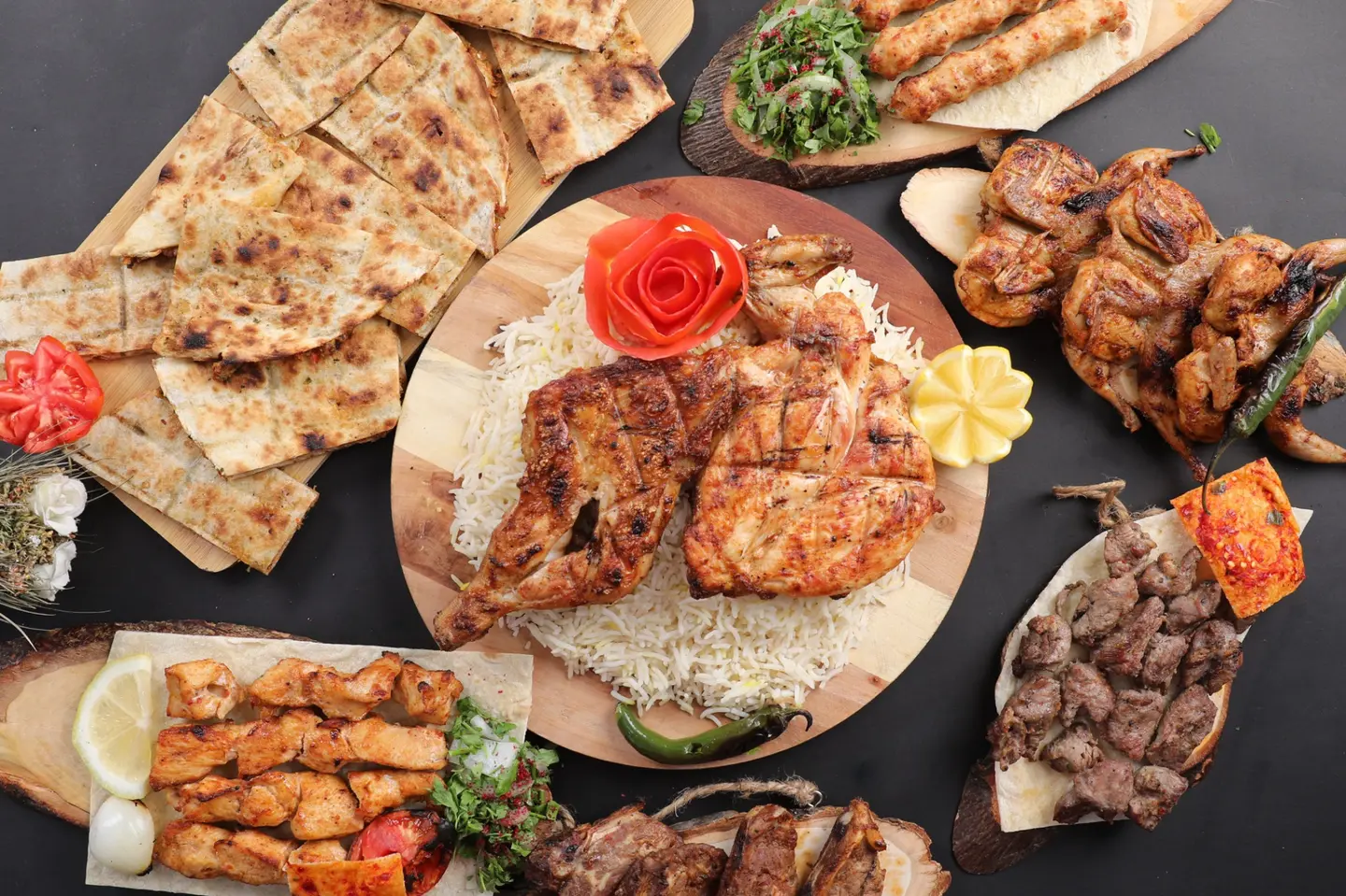 Kofta In The Oven With Chicken - For One Person