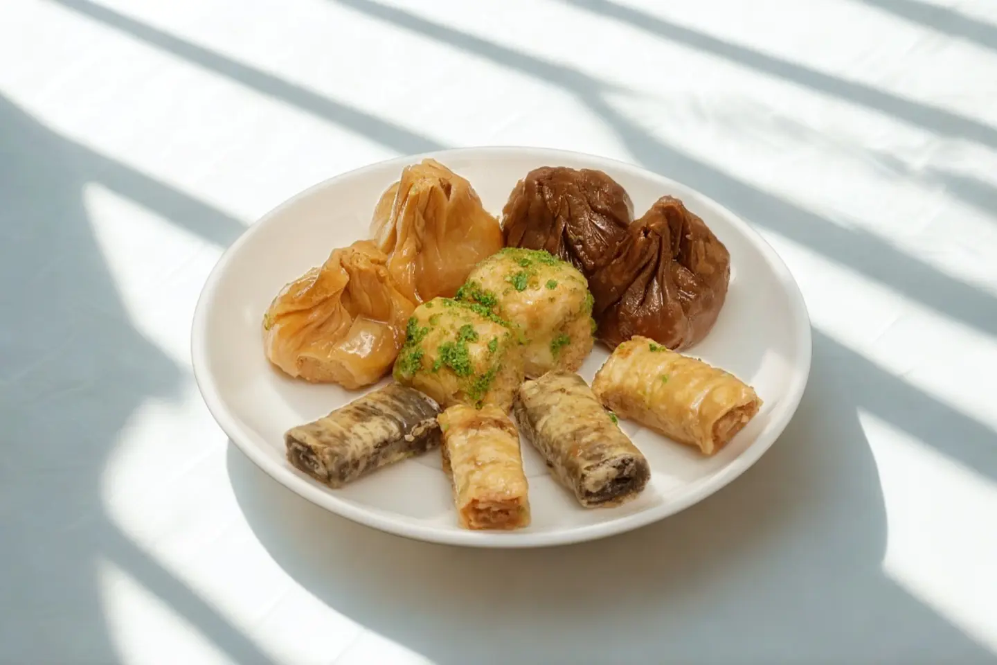 بقلاوه فاخر مشكل وزن - ربع كيلو