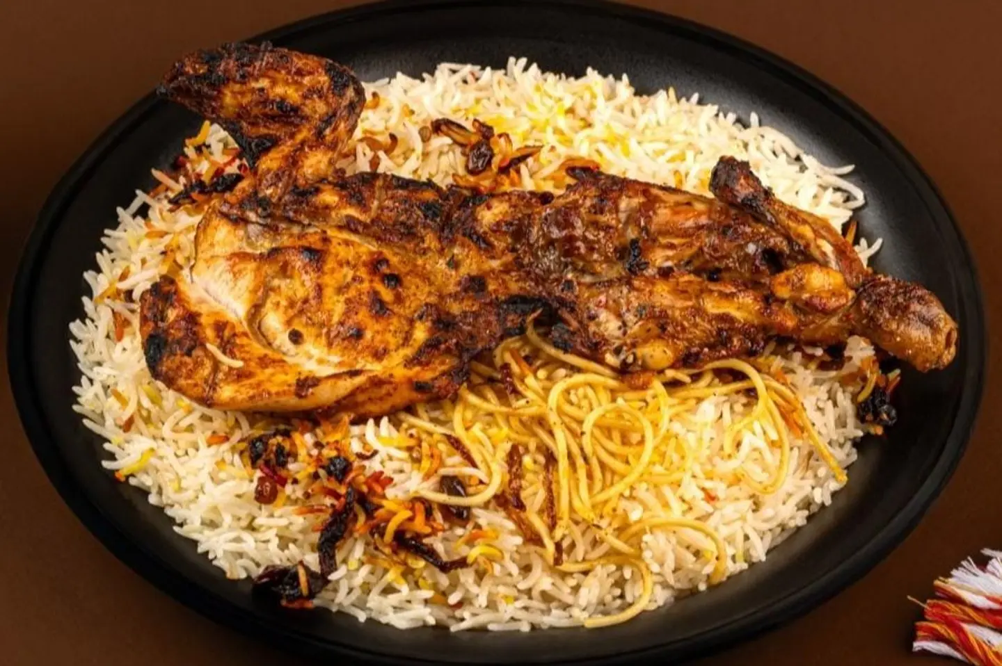 Charcoal Chicken With  Athariya Rice  - Charcoal Chicken With Athariya Rice