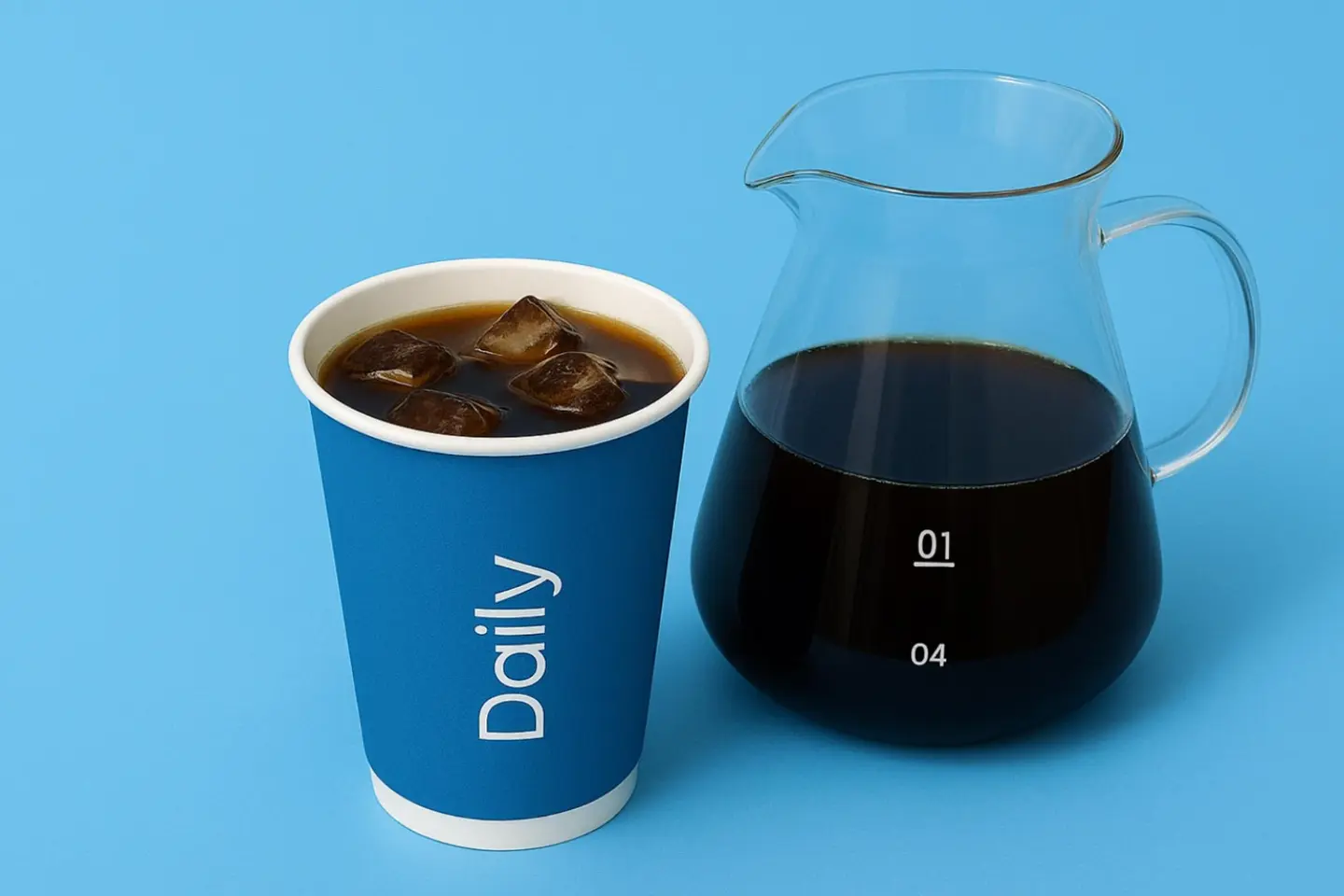 قهوة مقطرة - في سكستي حار-كبير