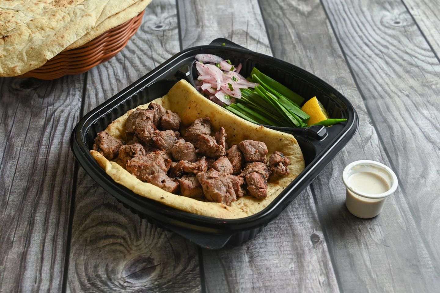 تكة زبادي - صحن