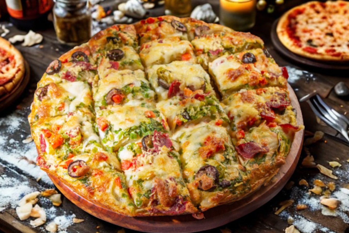 Mahrousa Oriental Pizza - Large