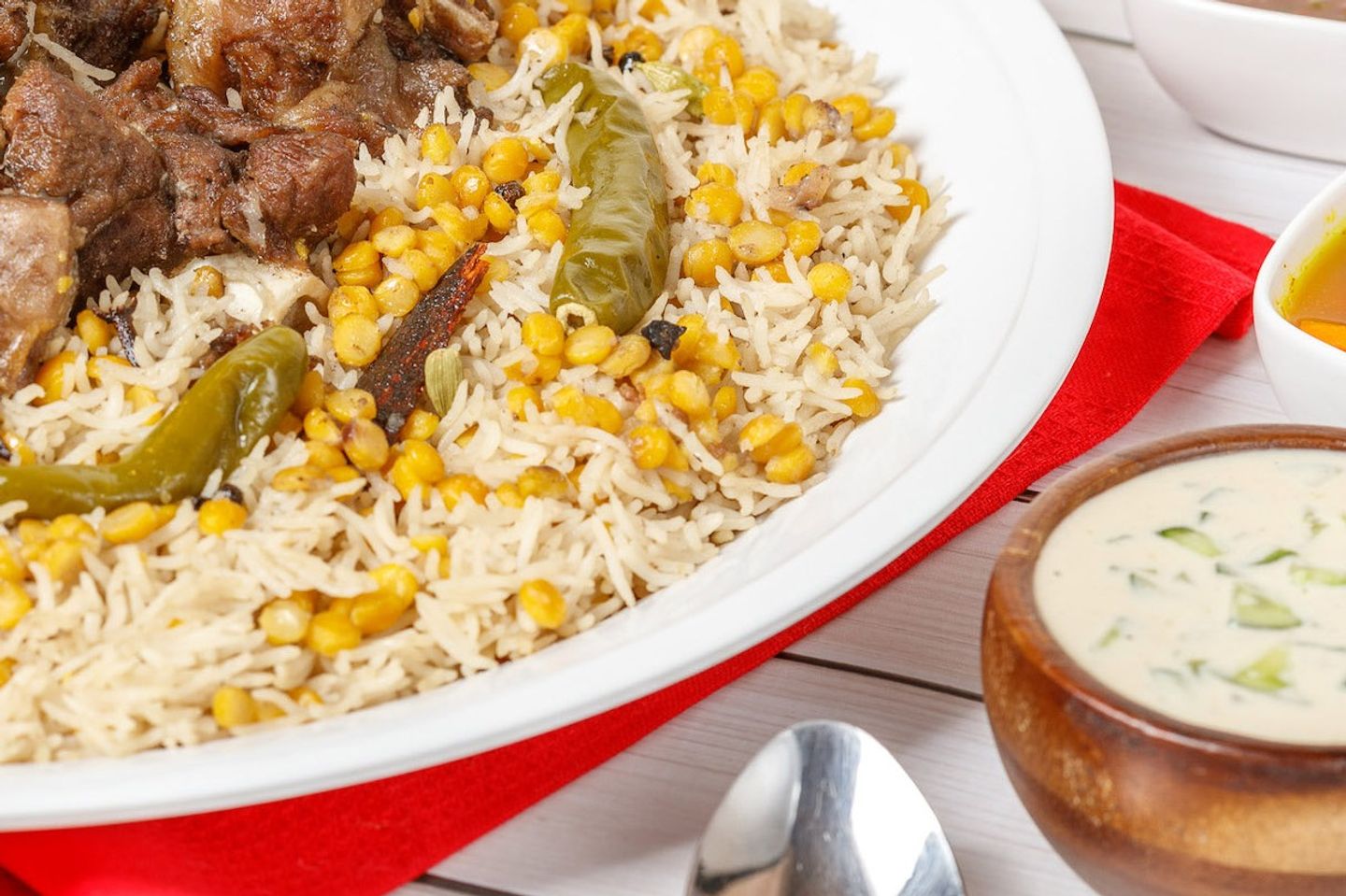 Hummus With Rice - For 1 Person