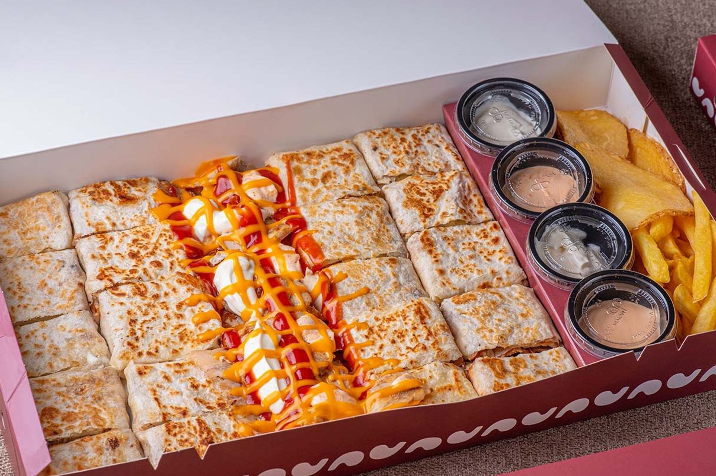 Sharing Arabic Shawarma Box - Add Cheese