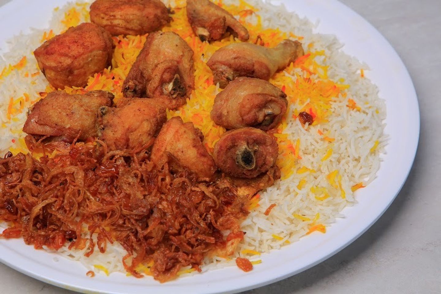 دجاج مقلي - نصف دجاج