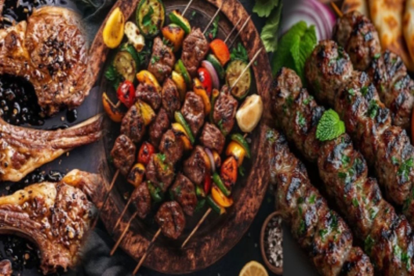 مشكل لحم مع ريش - نفر مشكل لحم مع ريش