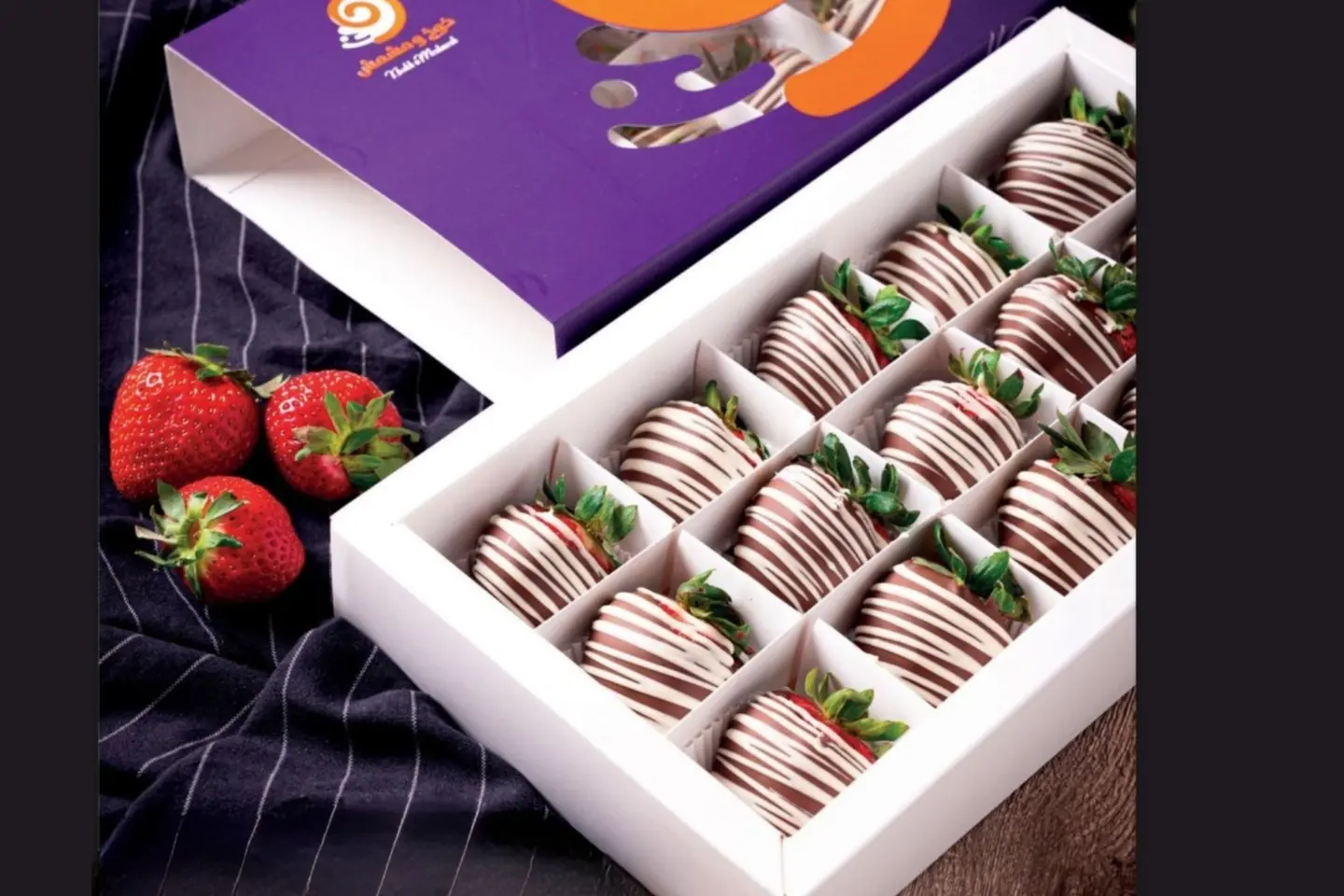 Strawberry Box - 6 Pieces