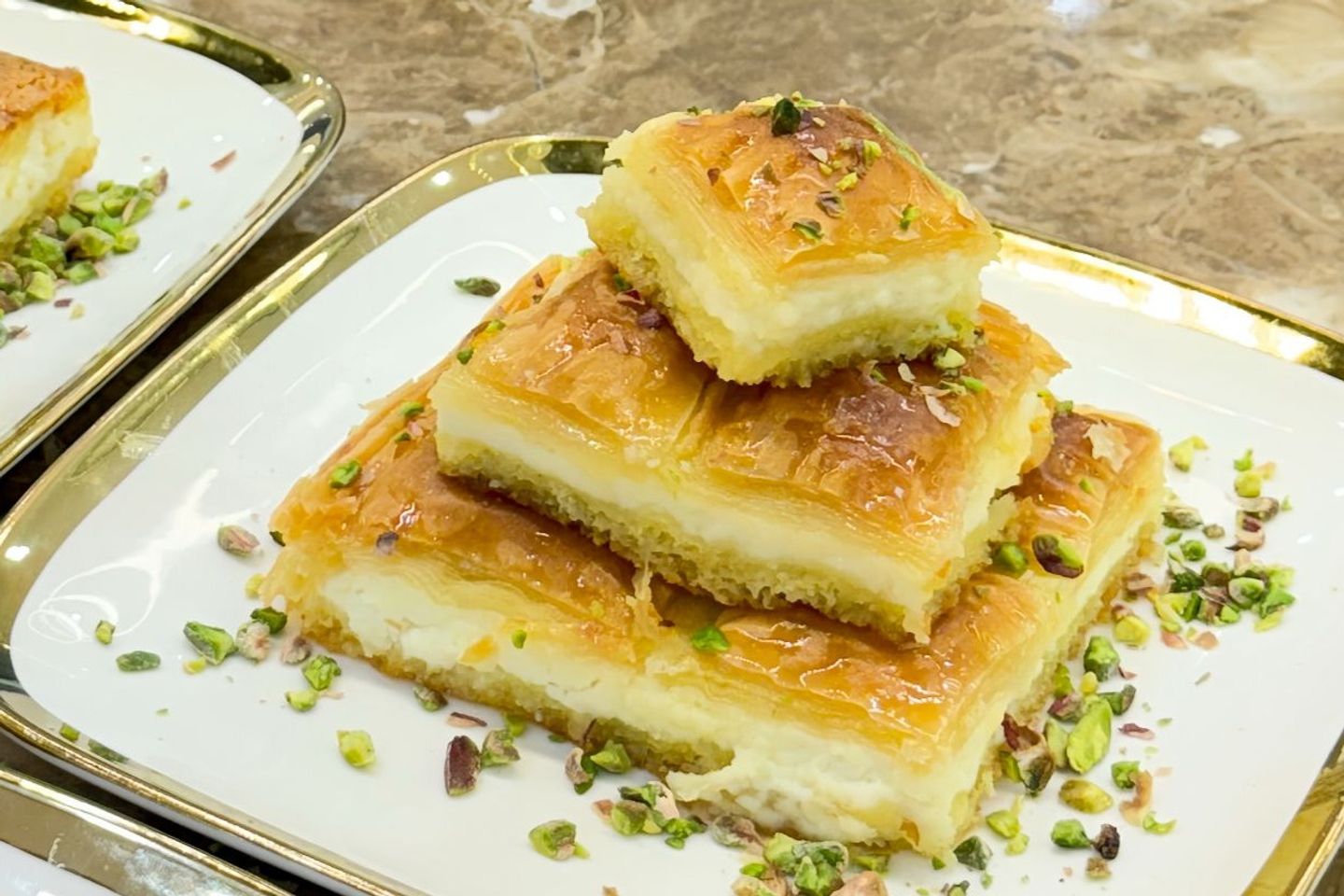 بقلاوة قشطة - كيلو