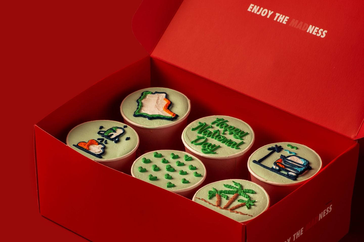 National Day Yummy Cuppy 6pcs - Chocolate
