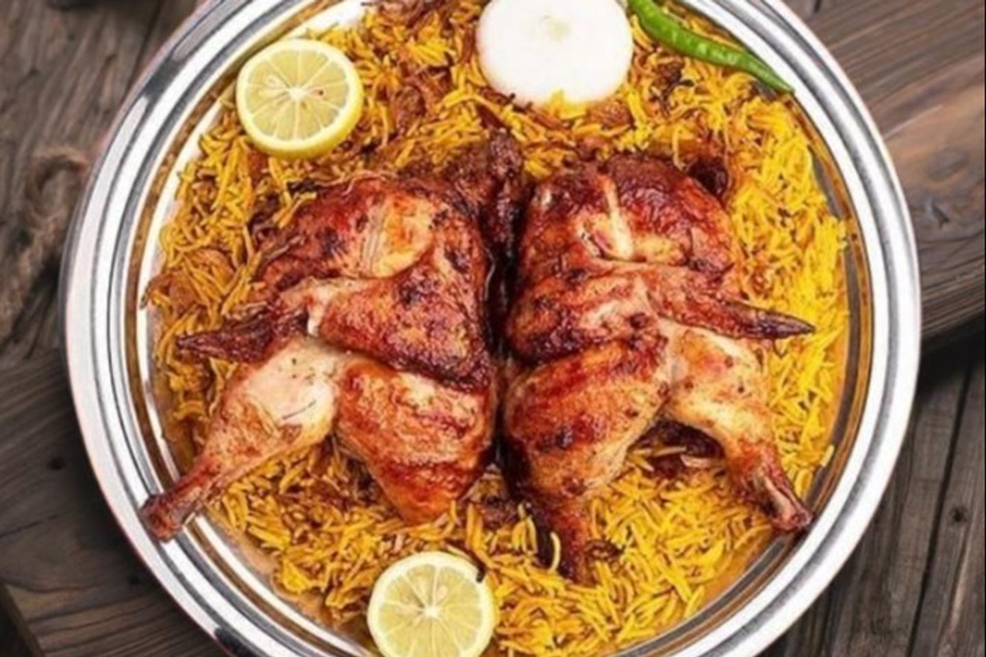 Majbus With Chicken - Half