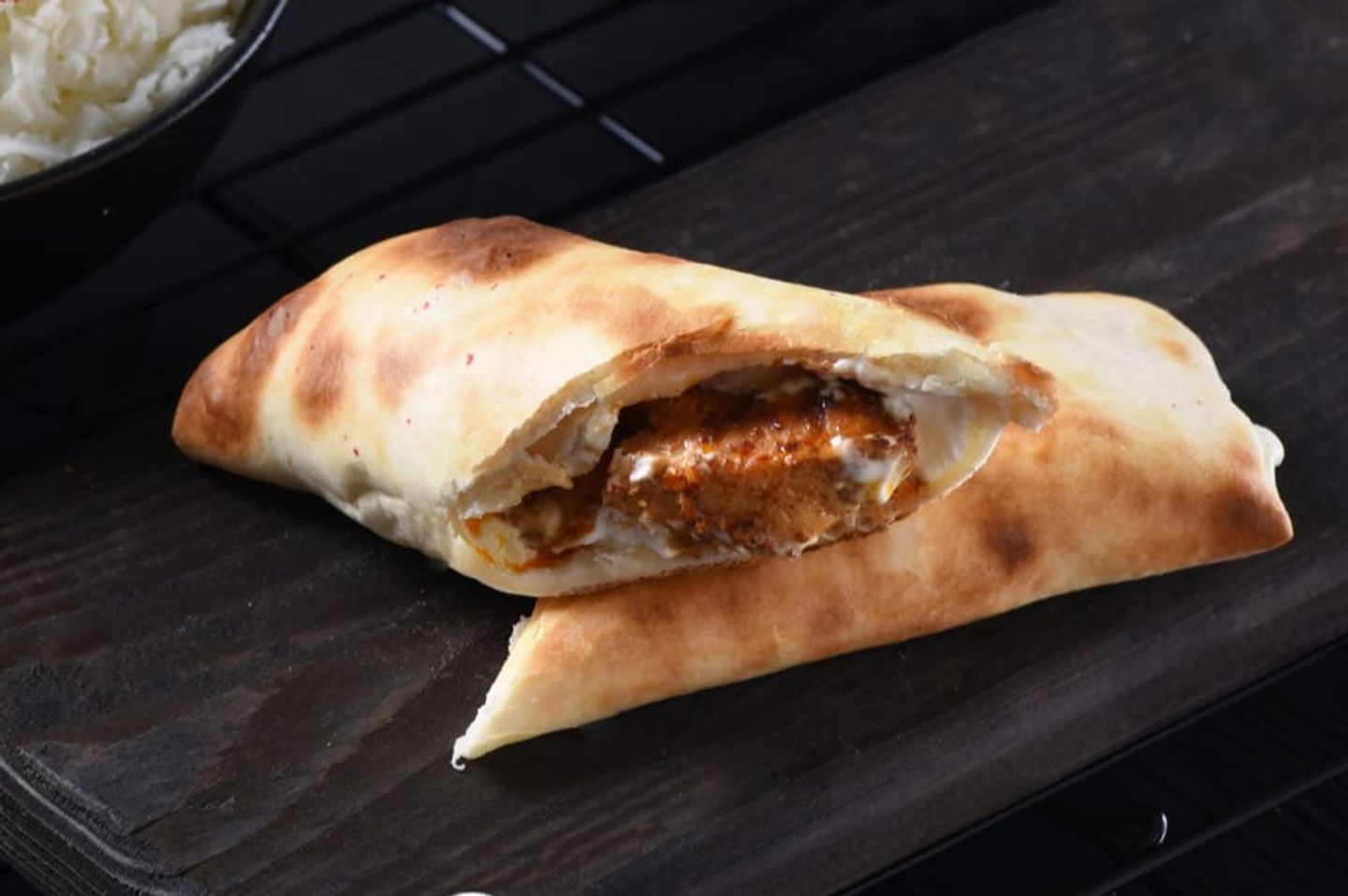 فطيرة أوصال دجاج باللبنة  - كبير