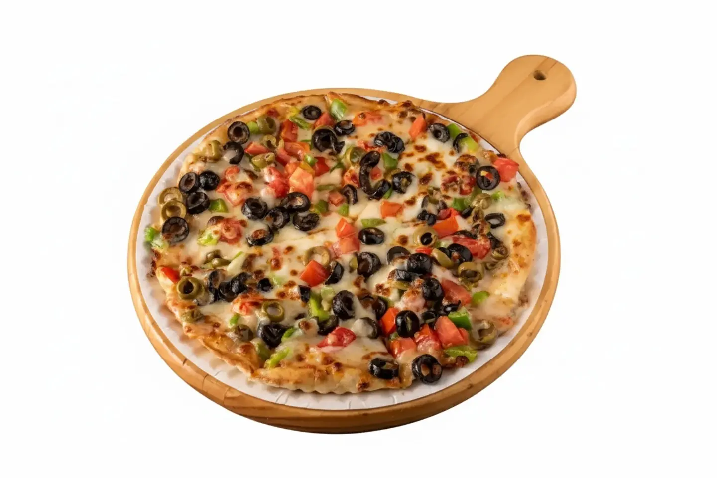 بيتزا خضار  - صغير بيتزا خضار