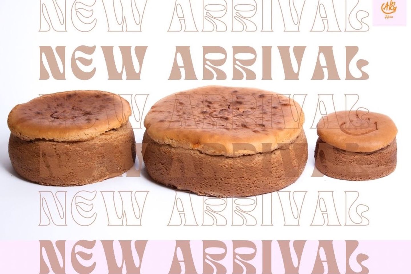 Chocolate Japanese Cheesecake - Small Chocolate Japanese Cheesecake