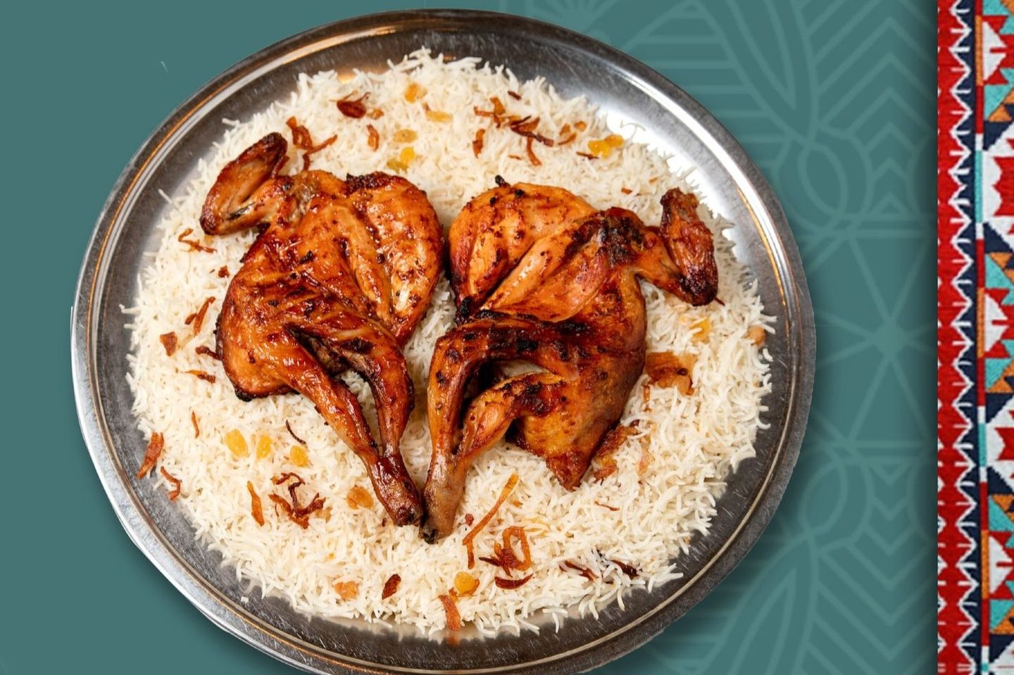 Charcoal Chicken With Rice - Half A Pill
