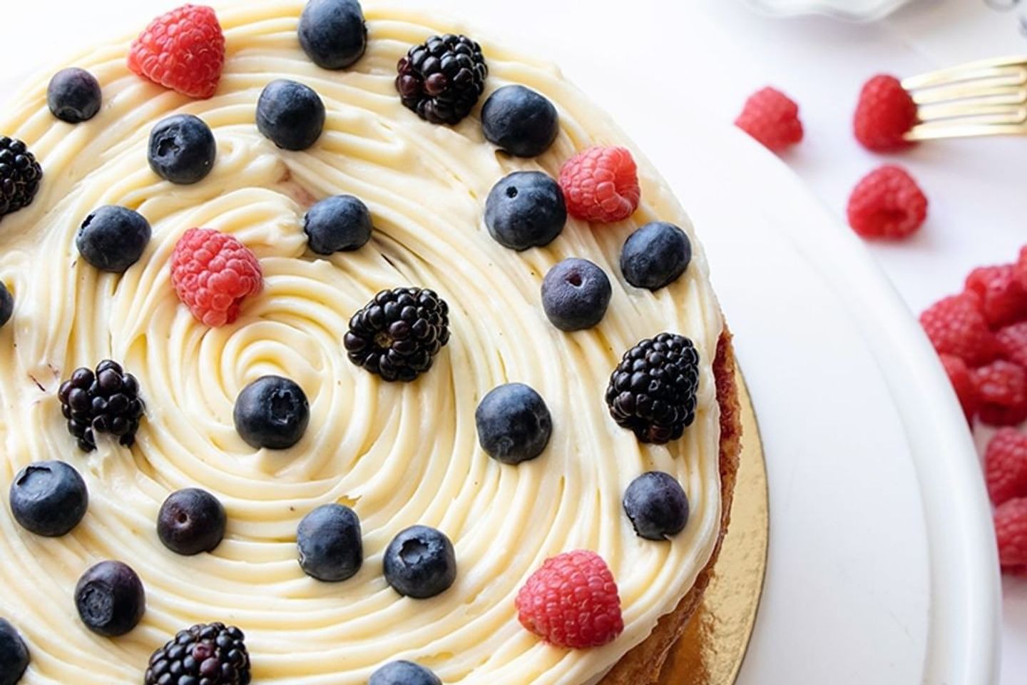 Vanilla White Chocolate - Slice