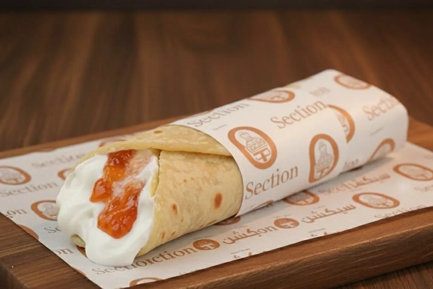 Cheese And Jam - Chapati