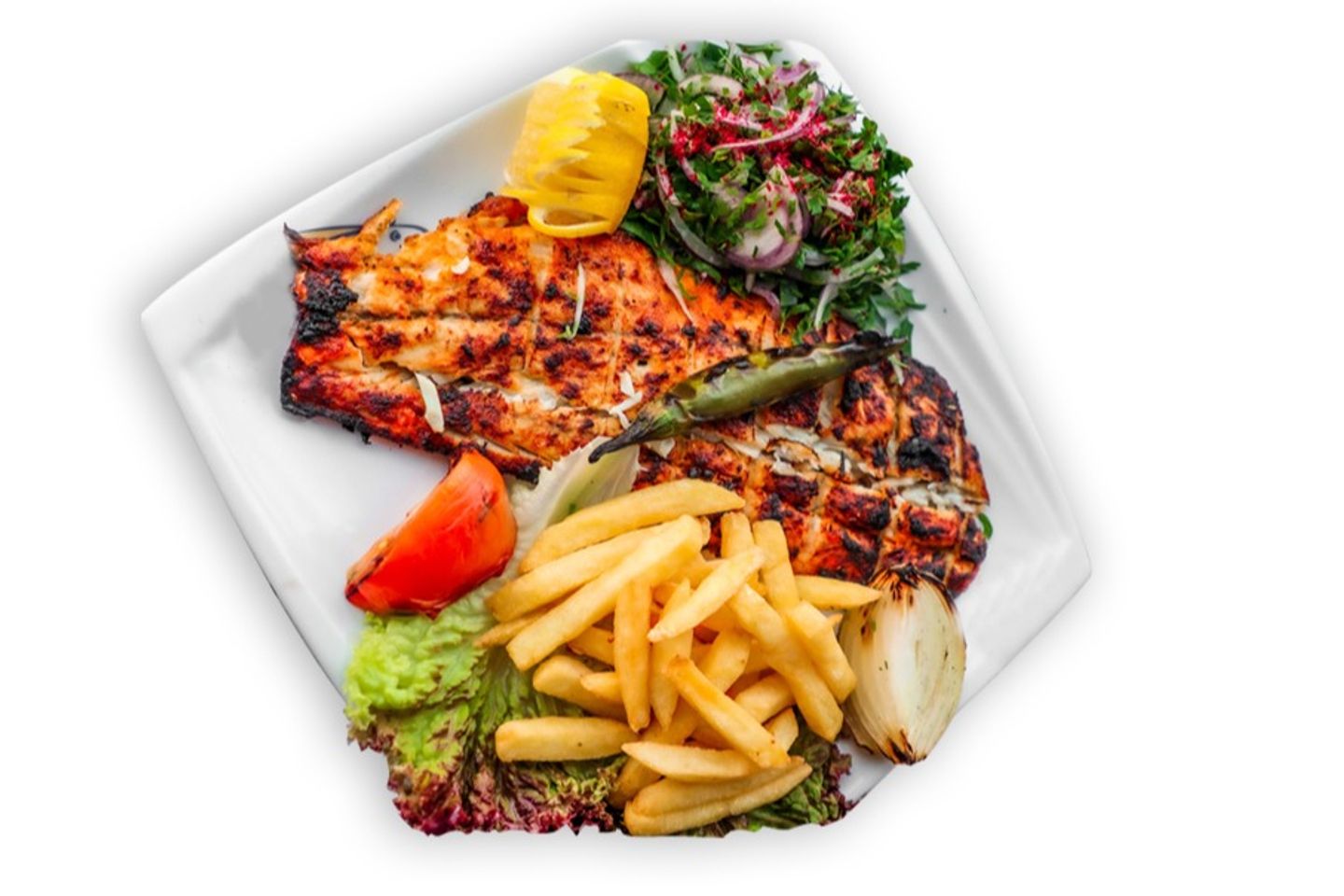 Grilled Fish Fillet - Medium
