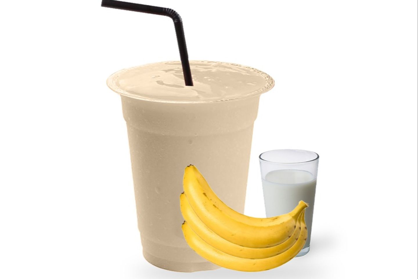 Banana With Milk Juice - Cup