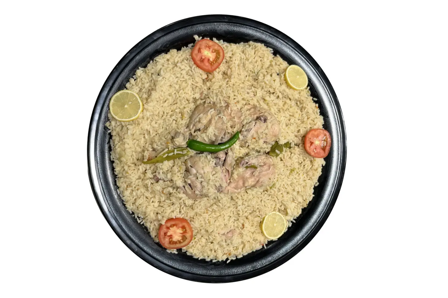 كبسة دجاج العقبة - نص حبة