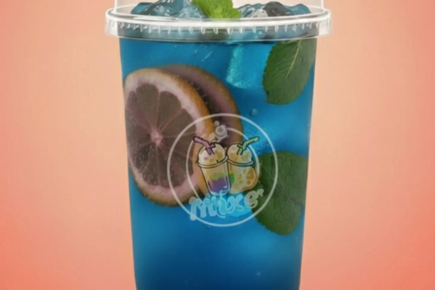 موهيتو توت ازرق - وسط