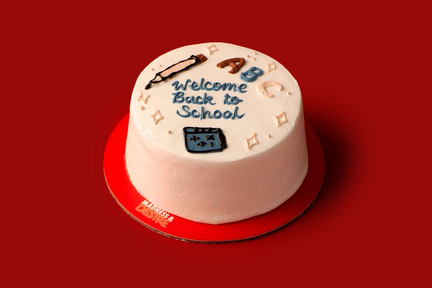 Back To School Cake D - Cotton Candy