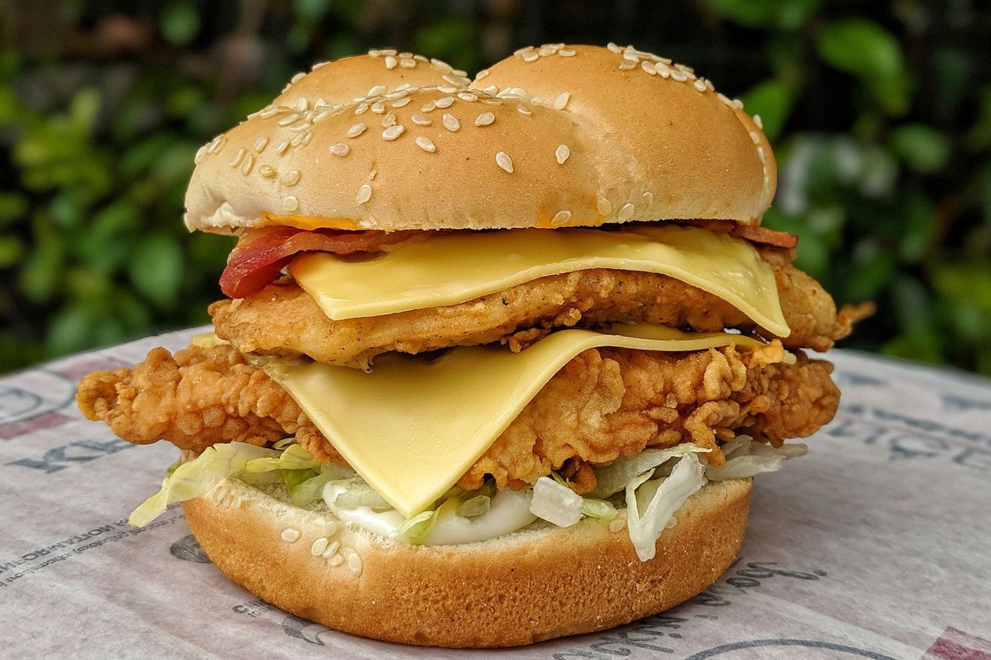 Double Ginger Burger - Burger