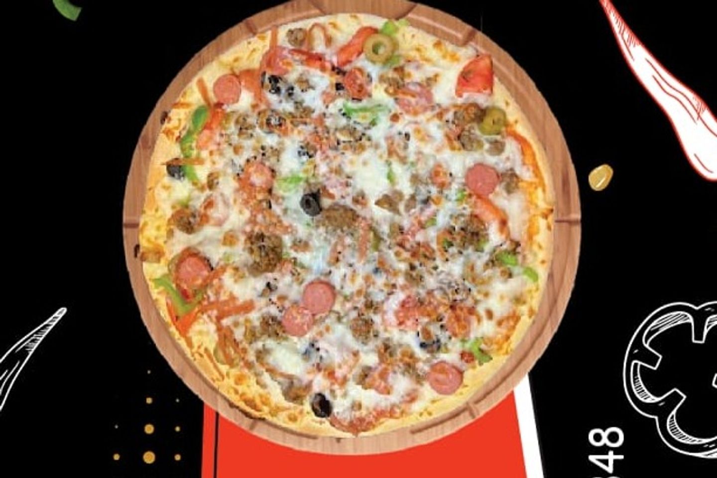 Pizza Beef Supreme - Pizza Beef Supreme Small