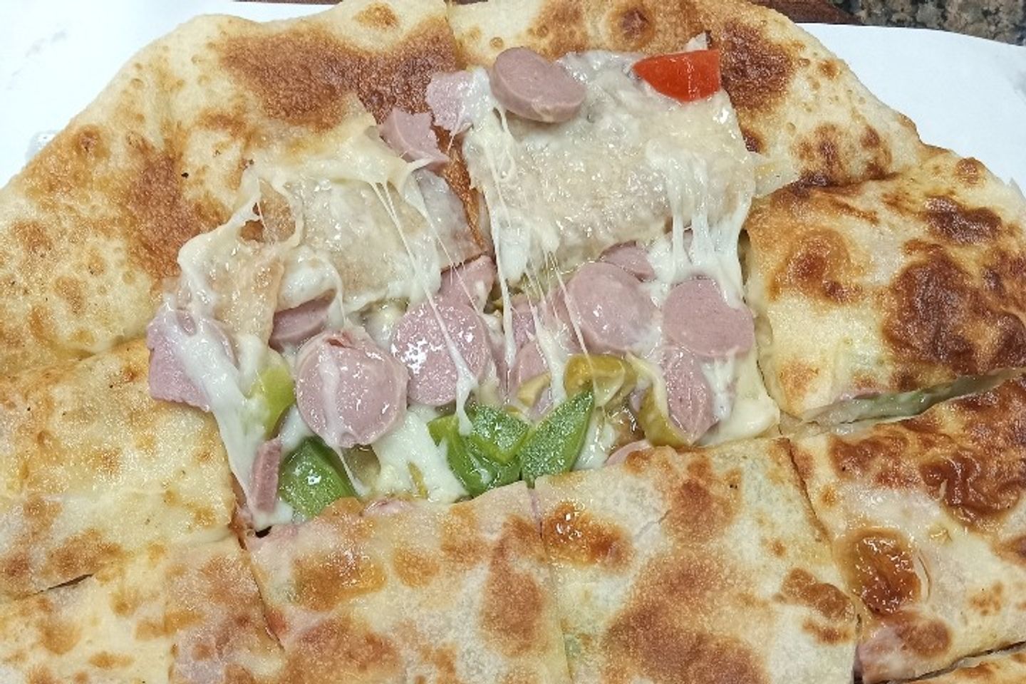 Chicken Sausage Pie - Roll
