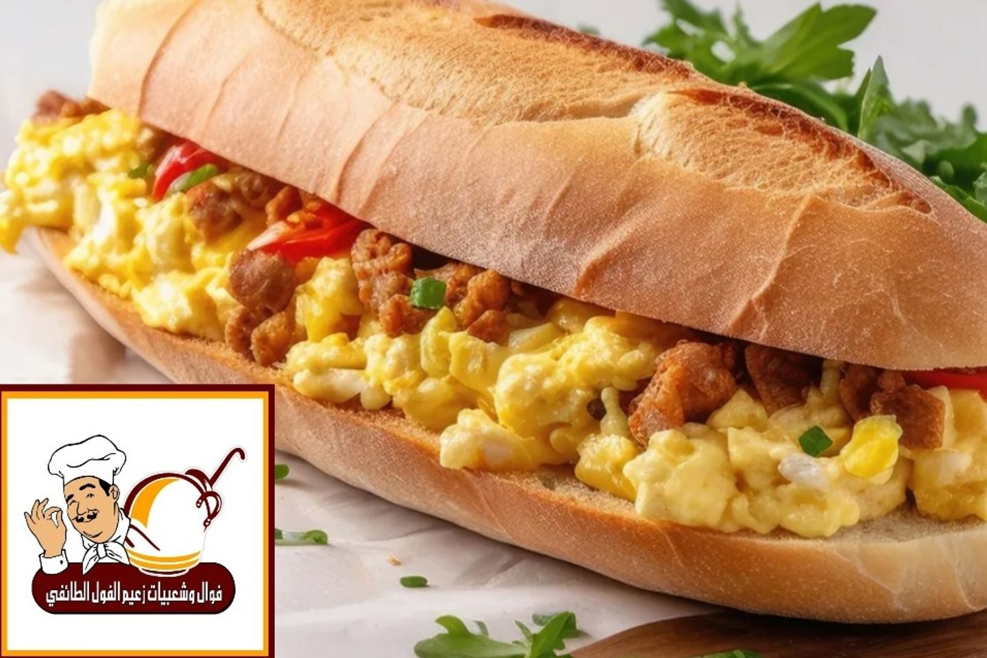 Shakshouka Sandwich - Liver Sandwich