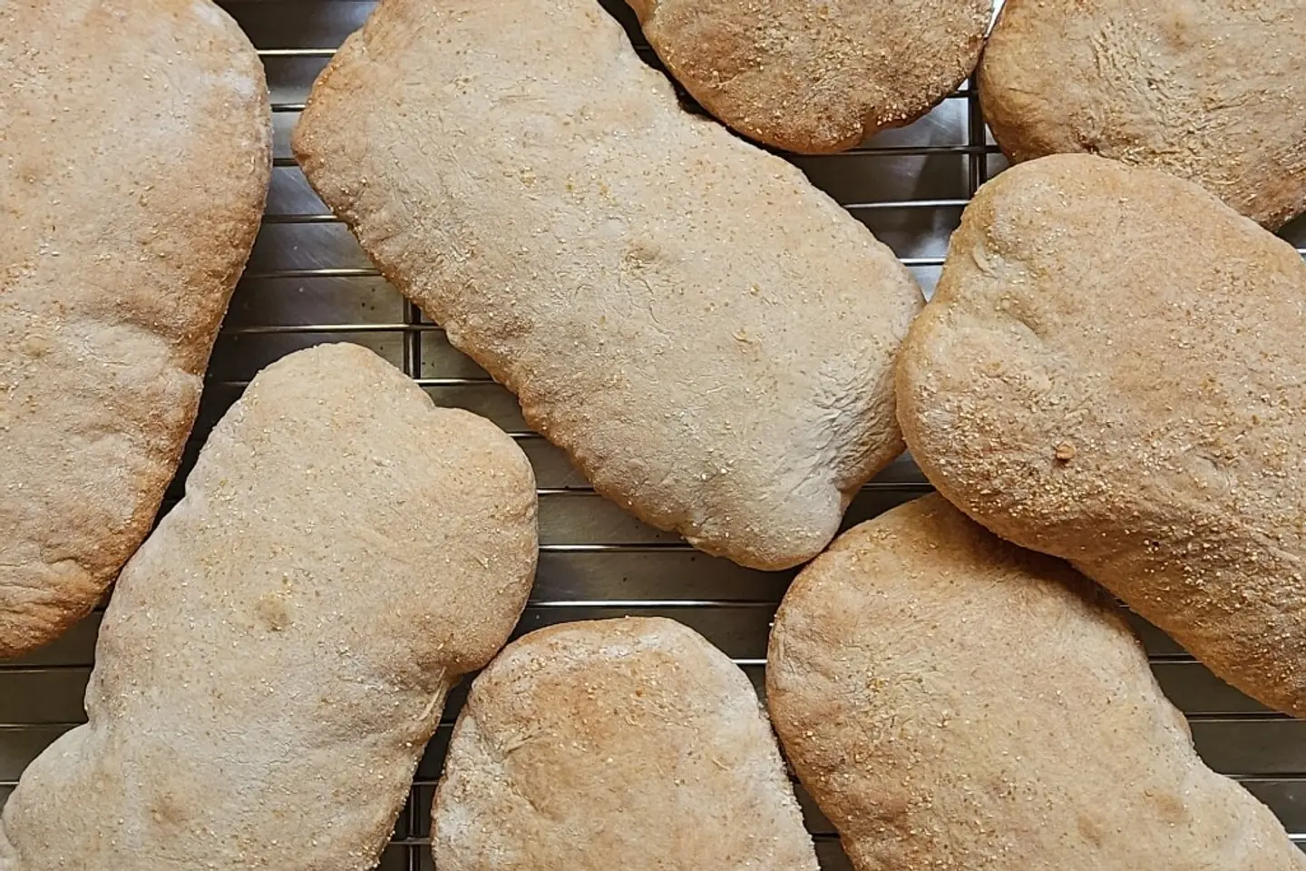 Plain Ciabatta - 6 Pieces