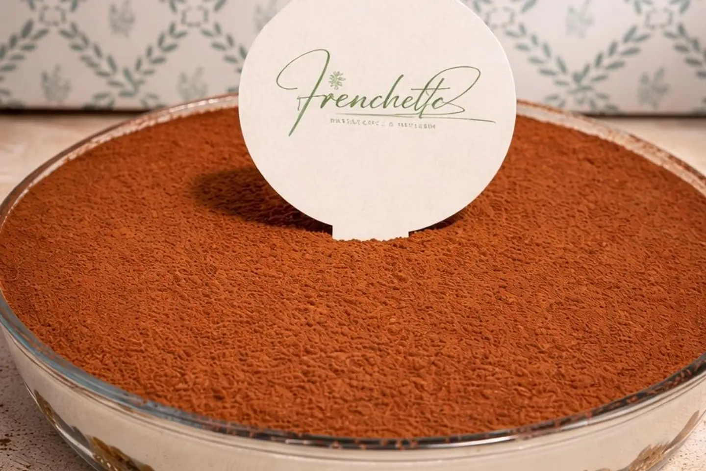 Tiramisu In A Glass Bowl - Medium