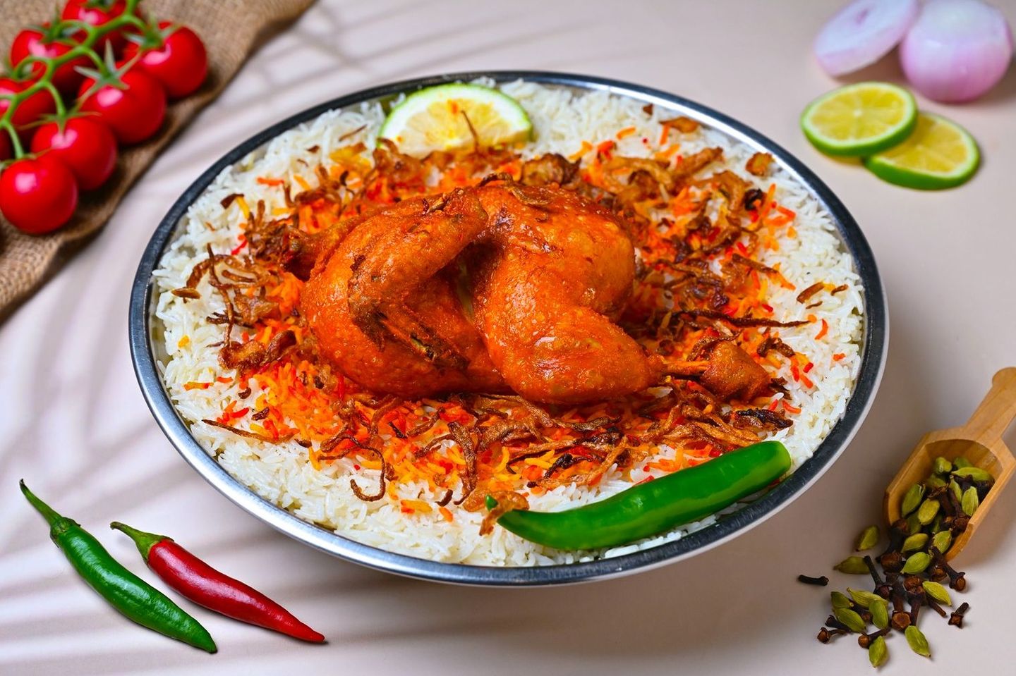 Mogamer Chicken With Ghee  - Half A Chicken