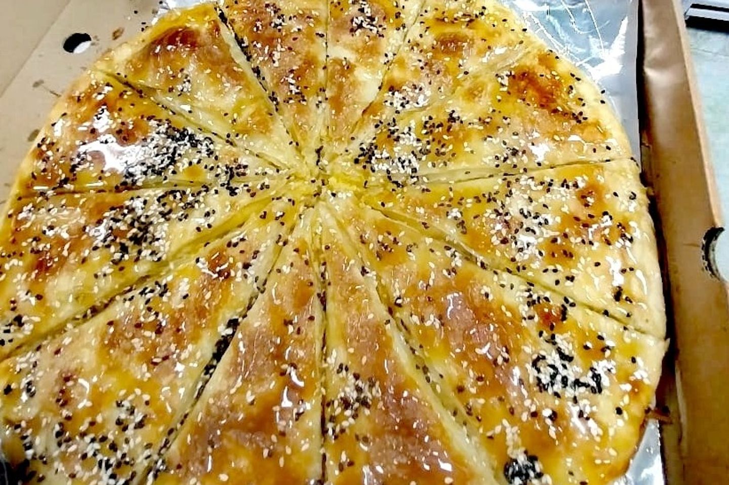 بنت الصحن بالجبن الشيدر والعسل - صغير
