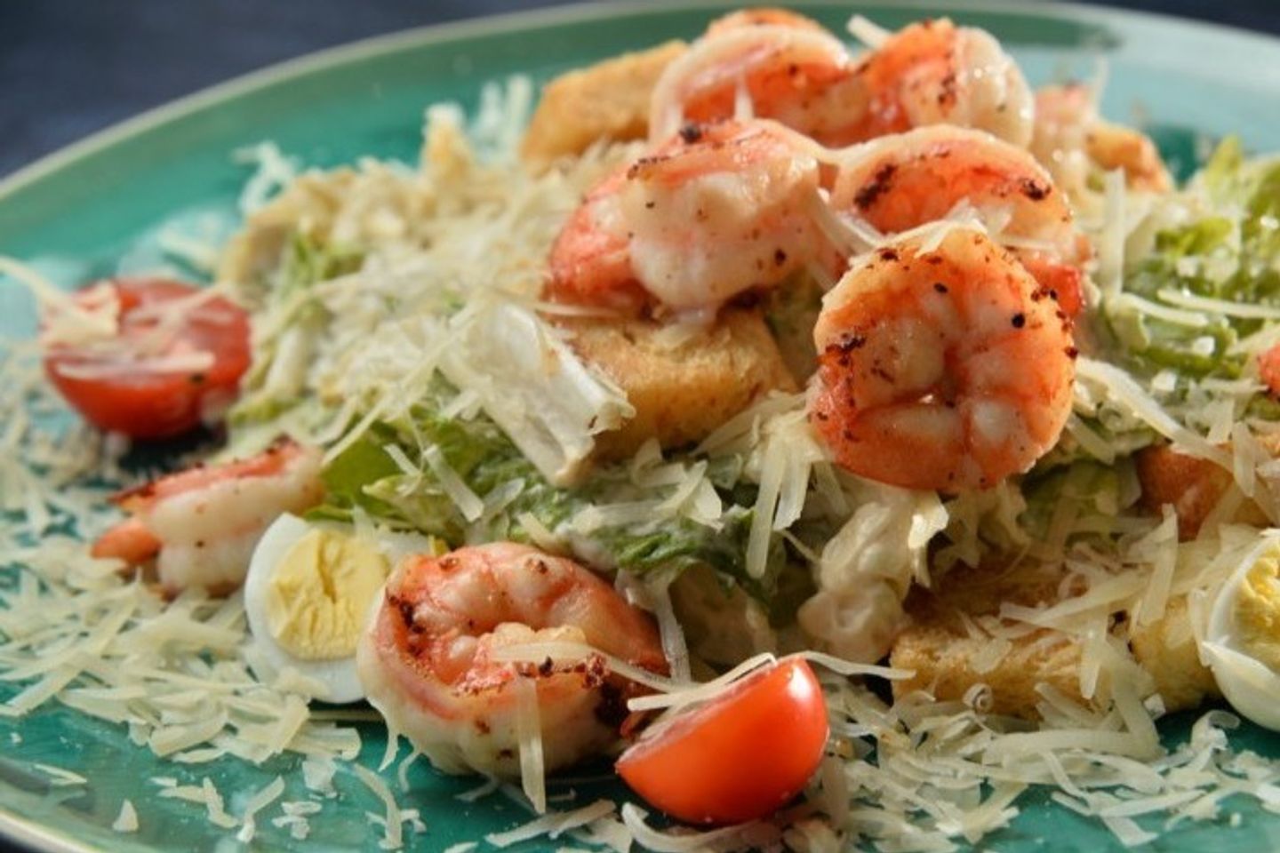 Cesar Shrimp Salad - Cesar Shrimp Salad