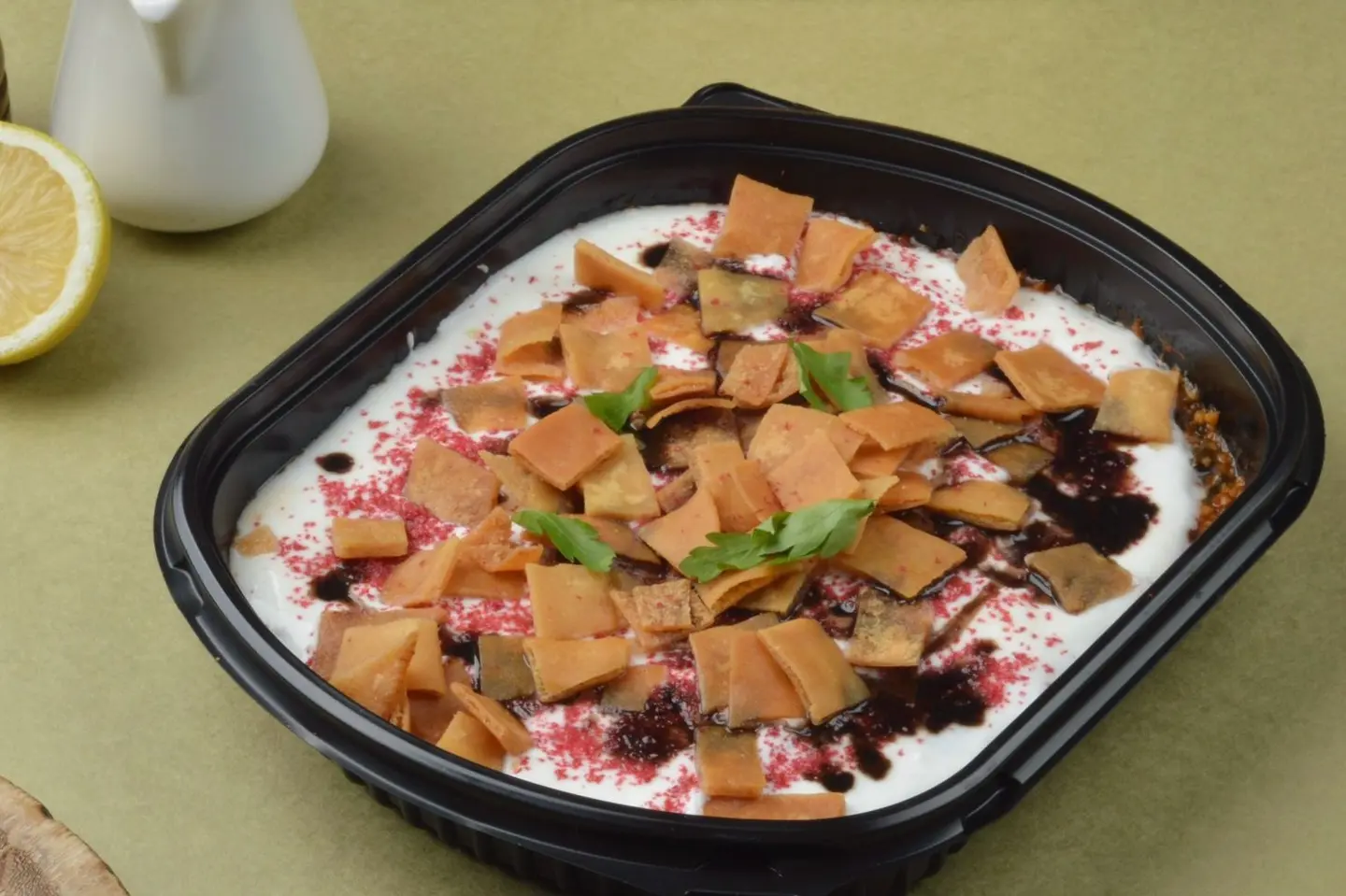 Grape Leaves Fatteh - Small